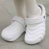 Crocs Classic Overpuff Lined Clog White Unisex Sneakers 210059-100