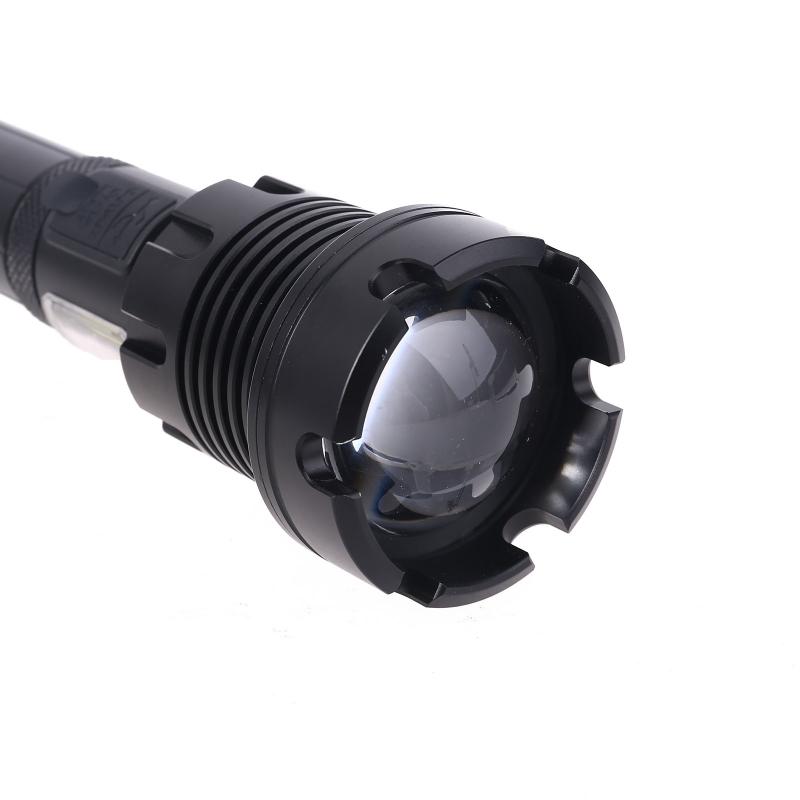 Super Bright Strong Lights Focusing LED Flashlight Outdoor Portable Built-in Rechargeable Battery Multi-function Lights