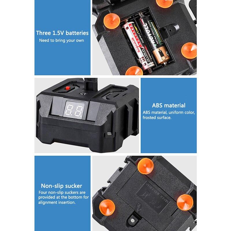 1PC Electric Scoring Auto Reset Shooting Digital Target With Sound And Light Electronic Automatic Moving Target