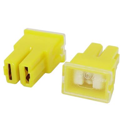 Car PAL Tridge Fuse 60A 32V Female Yellow Pack of 2 Car Fuse