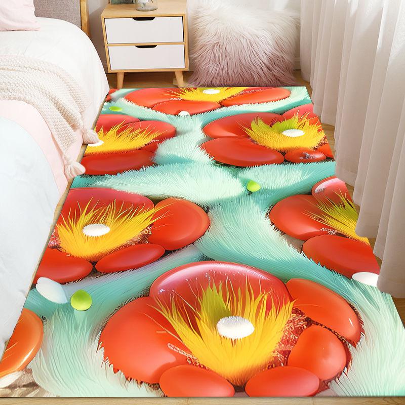Bedside Carpet Cute Bedroom Living Room Sofa Room Floor Mat Thickened Home Floor Mat