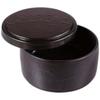 Sushi Plate Chirashizushi Taikomaruju Oil Painted Black Lacquer Interior Made In Japan J-kitchens (Sushi Barrel, Barrel)