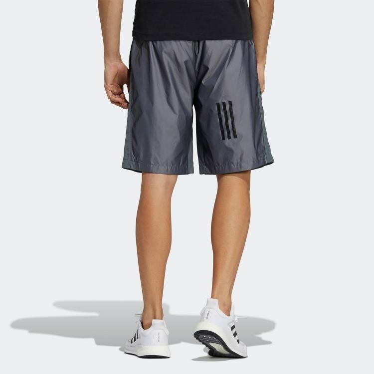 Adidas Sports Lifestyle Series Breathable Casual Mid-Rise Sports Shorts Men Shorts Gray GN0773