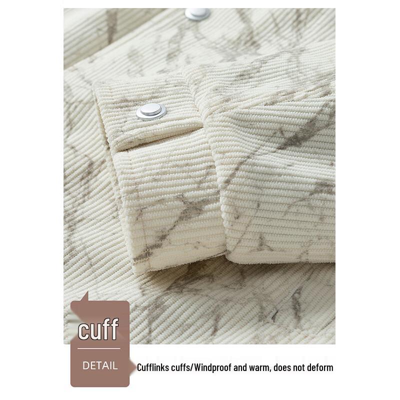 Mao Ren Herren Cord Freizeitjacke