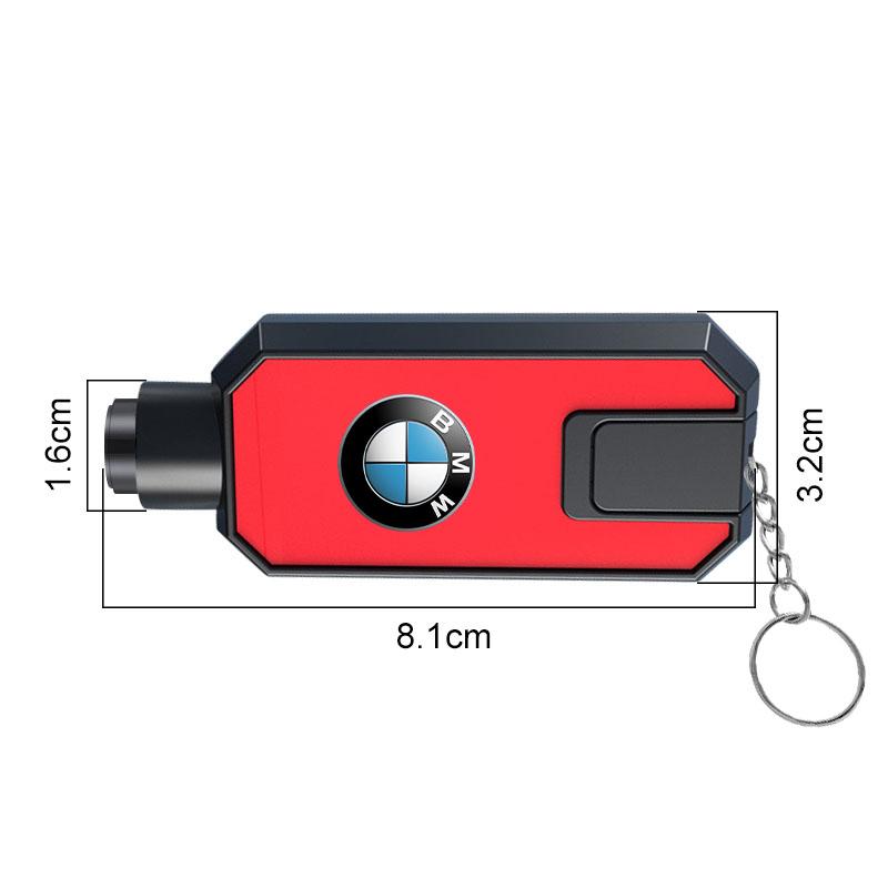 3 In1 Car Safety Hammer Emergency Glass Breaker High Hardness For BMW M E34 E36 E60 E90 E46 E39 E70 F10 F20 F30 X5 X6 X1 M3 M5 M6 E71 F01 F02 F87