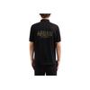 Armani Exchange Solid Color Buttoned Cotton Short Sleeve Polo Shirt Men Tops Black XM000329-AF10364-UC001