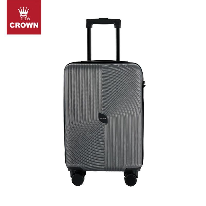 Crown C-F2036H Hardside Spinner Luggage 20 inches