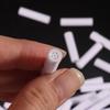 50Pcs/Bag 9mm Disposable Smoking Pipe Filters 6mm Ceramic Activated Carbon Filter Men Tabacco Pipes Accessories