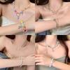 Chic High-End Versatile Clavicle Necklace & Bracelet