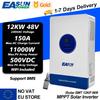 EASUN POWER Inversor Solar Híbrido 36KW Trifásico 380V 24KW 12KW Off Grid 48V 150A Duplo MPPT com RS485 WIFI Inversor Paralelo