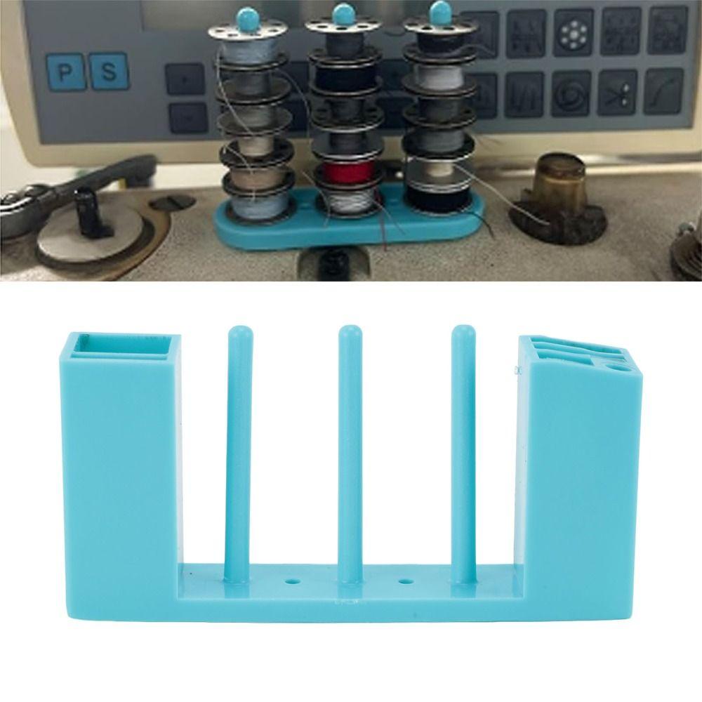 Durable Storage for Sewing Supplies Plastic Spool Rack Magnetic Craft Organizer  Thread Storage