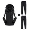 Couple's Ski Set: Men's 3-in-1 Jacket & Women's Plus-Size Waterproof Pants