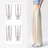 High Waist Straight Leg Pants Loose Wide Leg Pants Woman Fashion Casual Pants Pregnant  Female
