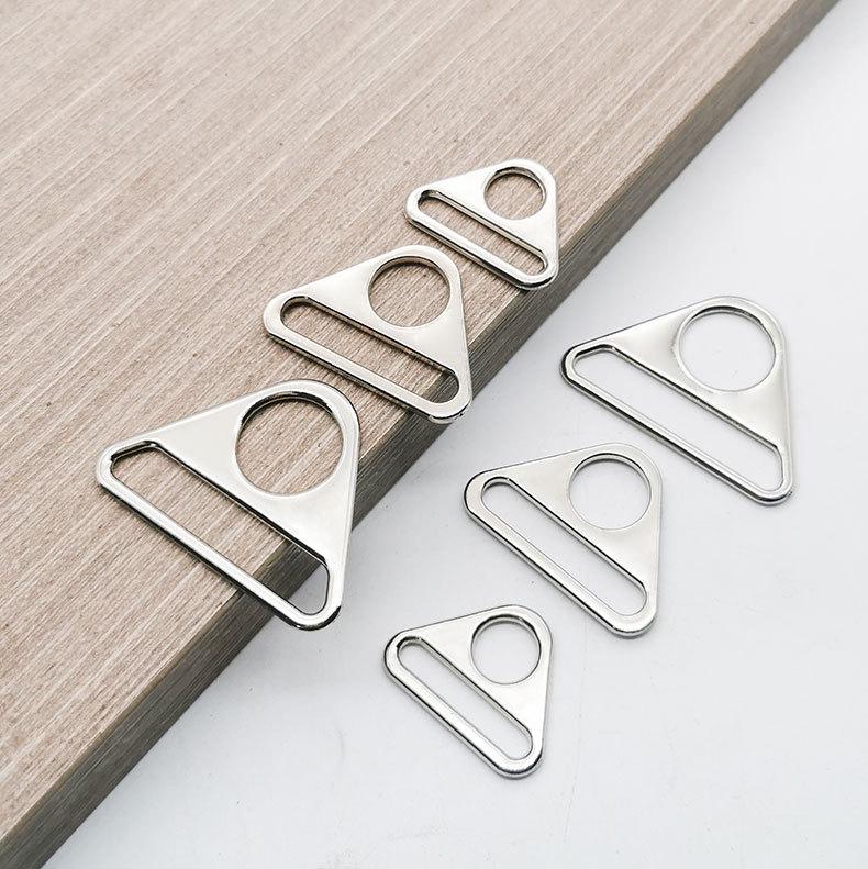 Zinc Alloy Triangle Buckle: Metal Accessory for Clothing, Bags, and Handbags