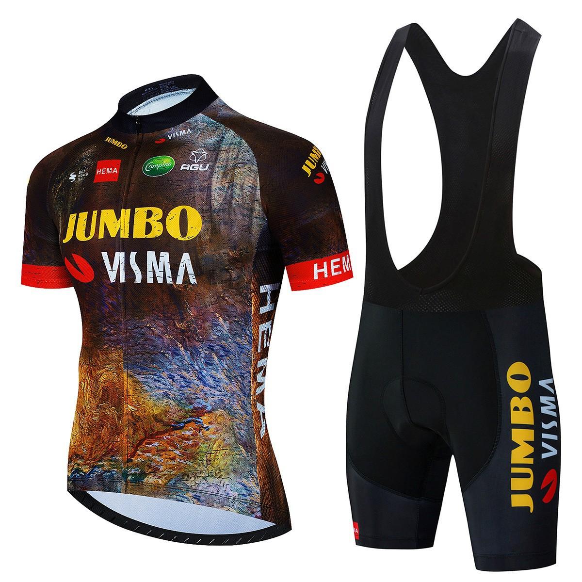 

Summer Short Sleeve Quick-Drying Breathable Riding Set Mountain Road Bike Riding Suit 2026 Summer Breathable Riding Suit Set XS