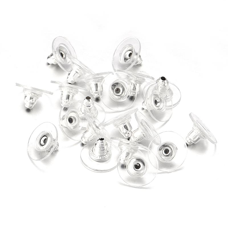 10mm Silicone Rubber Earring Backs Stopper For Stud Earring Back Supplies DIY  Earring Jewelry Making Accessories Wholesale