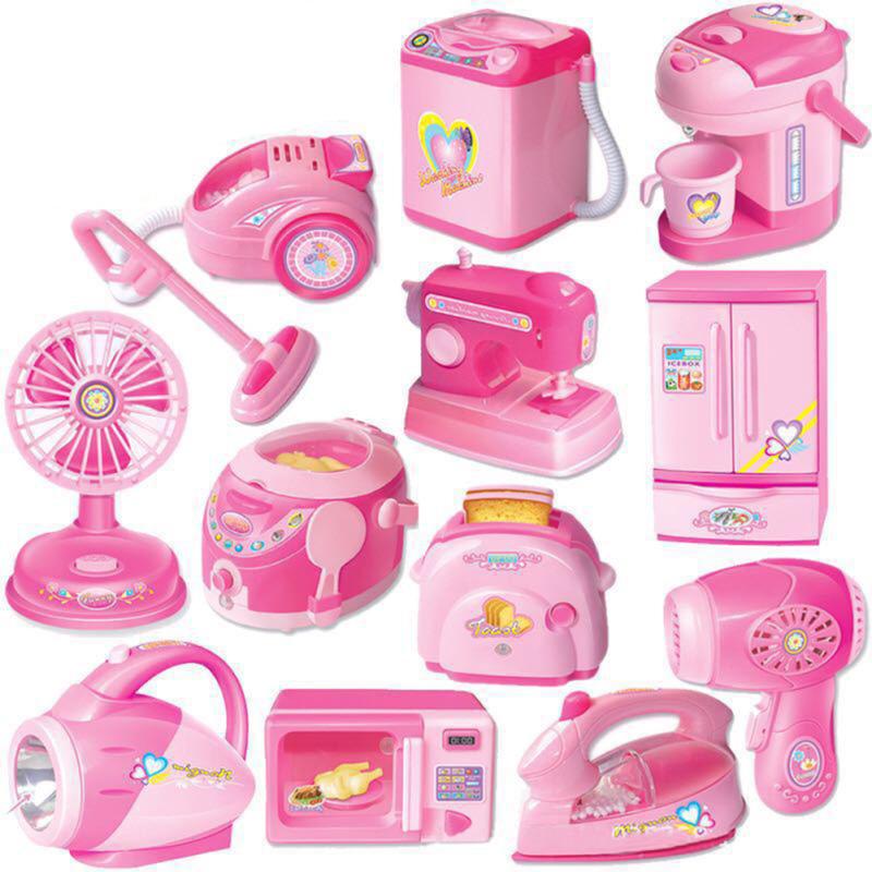 mini kitchen and home appliances toys