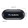 Car Sun Visor Glasses Storage Box Holder Organizer Car Styling For Subaru WRX Forester Outback Crosstrek Legacy Impreza Levorg