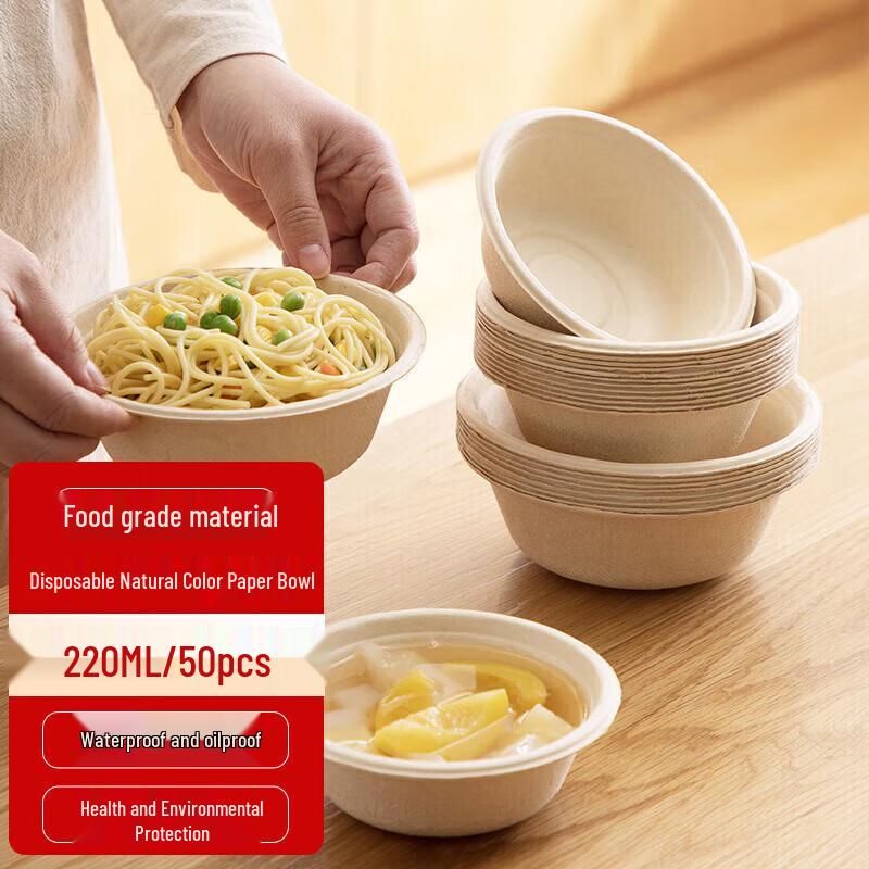 

Allied Biodegradable Sugarcane Pulp Bowls