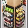 Convenience Store Display Rack for Snacks, Medicine, Beverages, Toys, and Checkout Counter