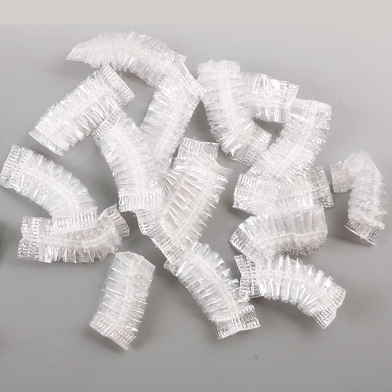 Waterproof Disposable Ear Covers for Piercing, Bathing, Shampooing, Hair Dyeing - 100 Pieces