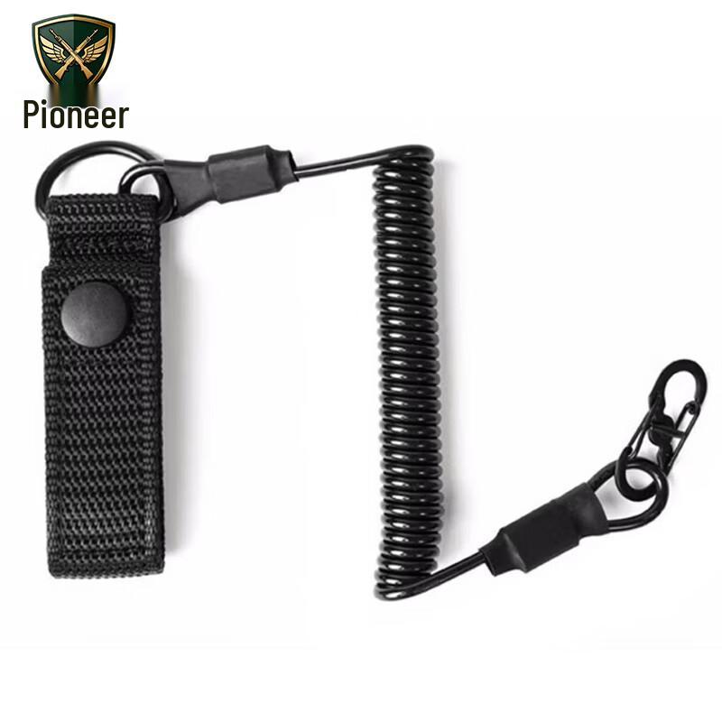 Tactical Retractable Anti-Loss Gun Lanyard
