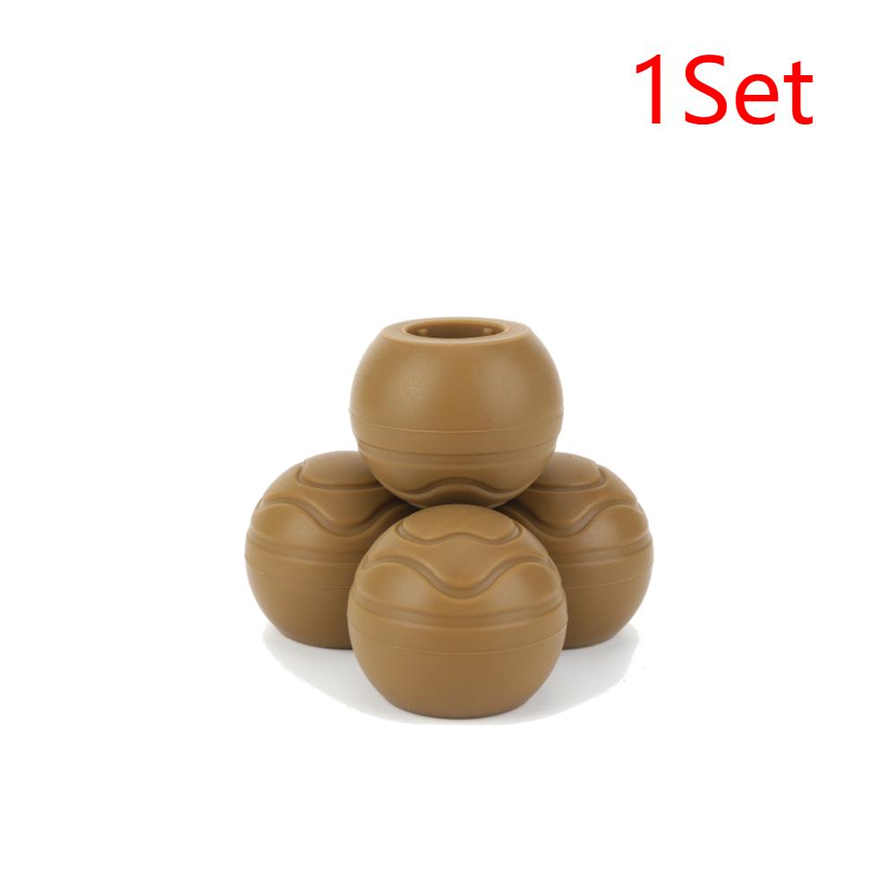 4-20Pcs Camping Chair Leg Cap Anti Slip Outdoor Chair Leg Tips Ball Cap Shock Absorption Moon Chair Foot Cover for Helinox Chair
