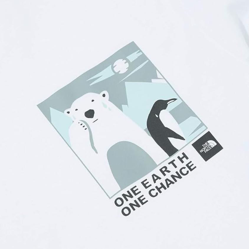The North Face T Shirt Unisex White NT7UM10K