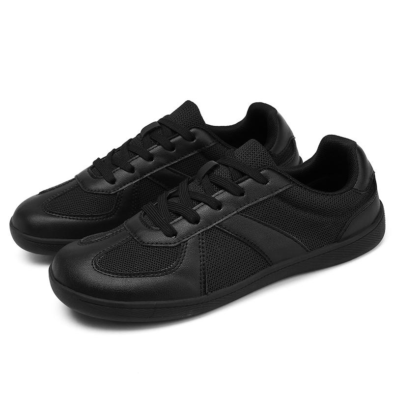 

Летняя мода Ретро Мужская повседневная спортивная обувь,Многофункциональные удобные лоскутные тренировочные туфли,Круглый носок Шнуровка Плоская обувь 47 чёрный