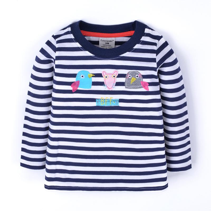

Long-Sleeve Kids T-Shirt - Autumn/Winter Collection, Base Layer for Boys and Girls 80-125cm/1 pack of 6