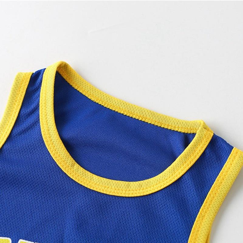 2-10 Years Kids Boys Sports Set Vest Top and Shorts Basketball Uniform Set