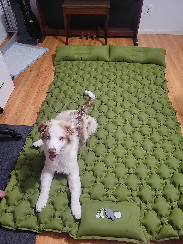 Self-inflating Mats Outdoor Sleeping Pad Camping Inflatable Mattress Travel Mat Folding Bed Ultralight Air Matt Nature Hiking