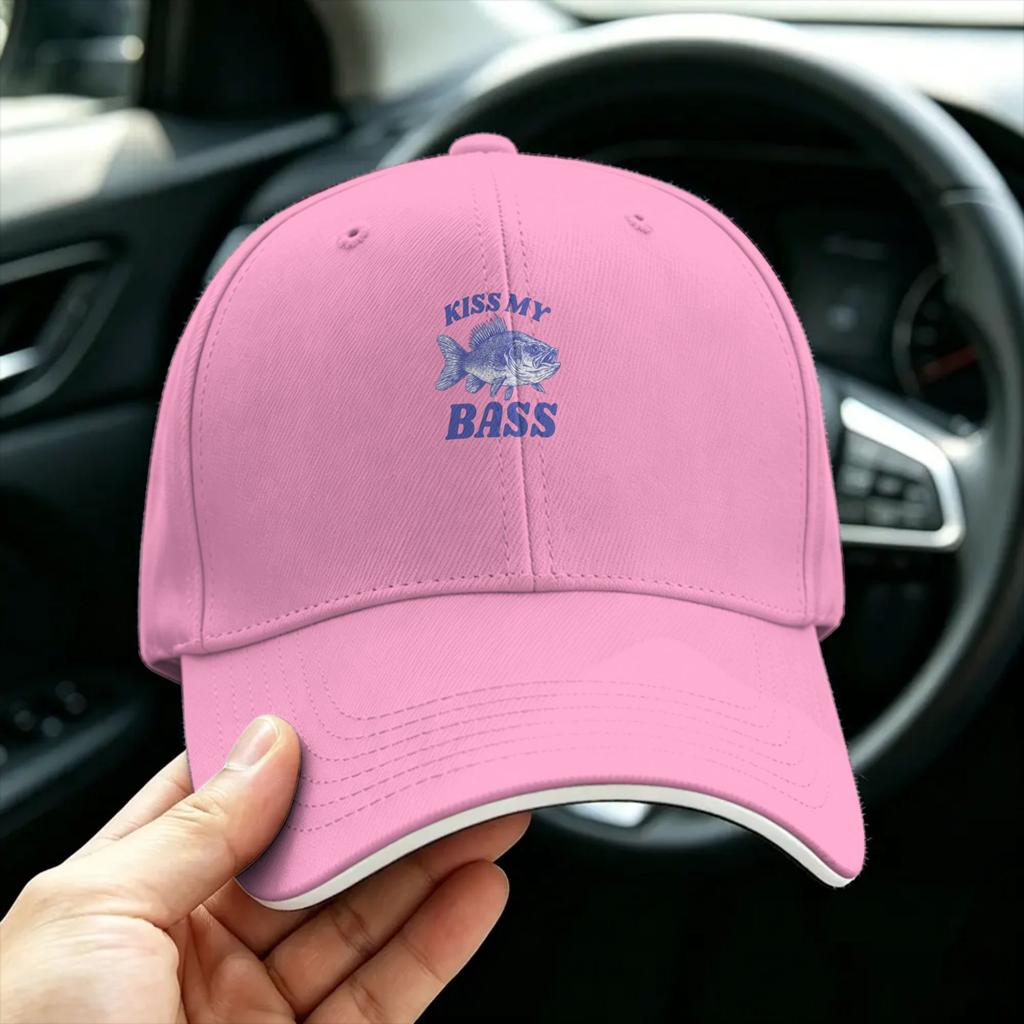 Bass Fishing Baseball Cap Outdoor Sport SunProof Trucker Hat Unisex Women Stylish Design Baseball Caps