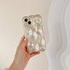 3D Bubble Wave Pattern Phone Case For iPhone 15 14 13 12 11 Pro Max 14promax 14pro Soft Shockproof Back Cover