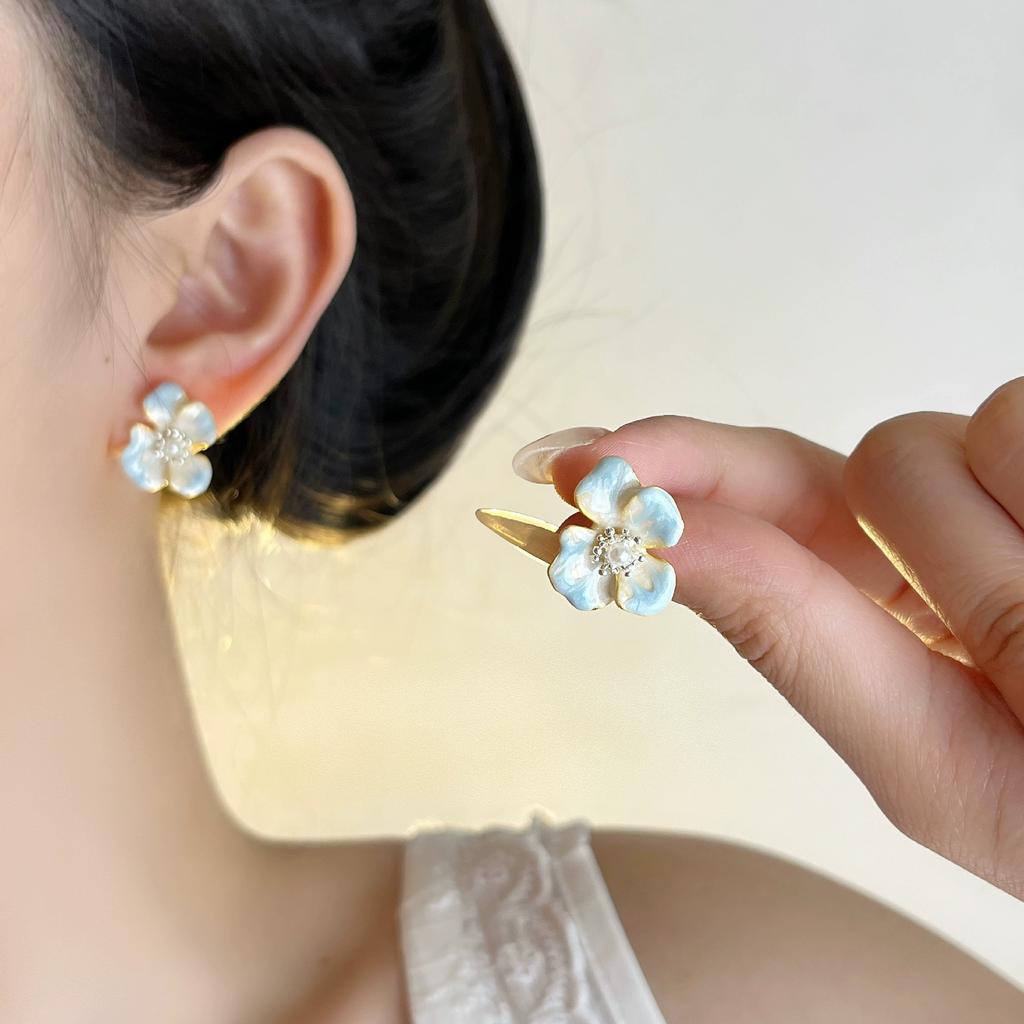 925 Silver Bow Knot Ear Clip for Women Girl Ribbon Design Ballet Style Sweet Jewelry Gift