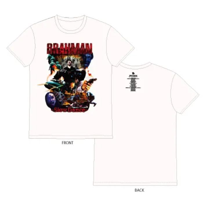 BRAHMAN 2021 Tour -Slow DANCE HALL White T-Shirt, Size L
