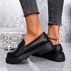 Fashion Women's Thick Heel Shoes Autumn New Round Head Deep Mouth Thick Sole Soft Sole Anti-slip Wear-resistant Low Top Shoes