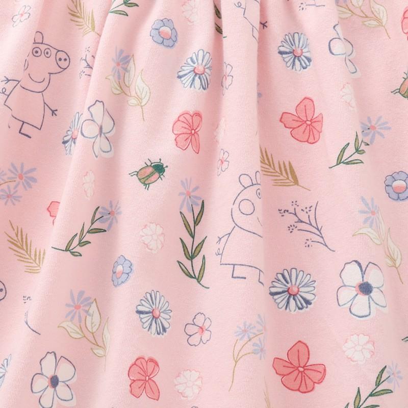 Girls Princess Dress Short Sleeve Cotton Cartoon Kids 2026