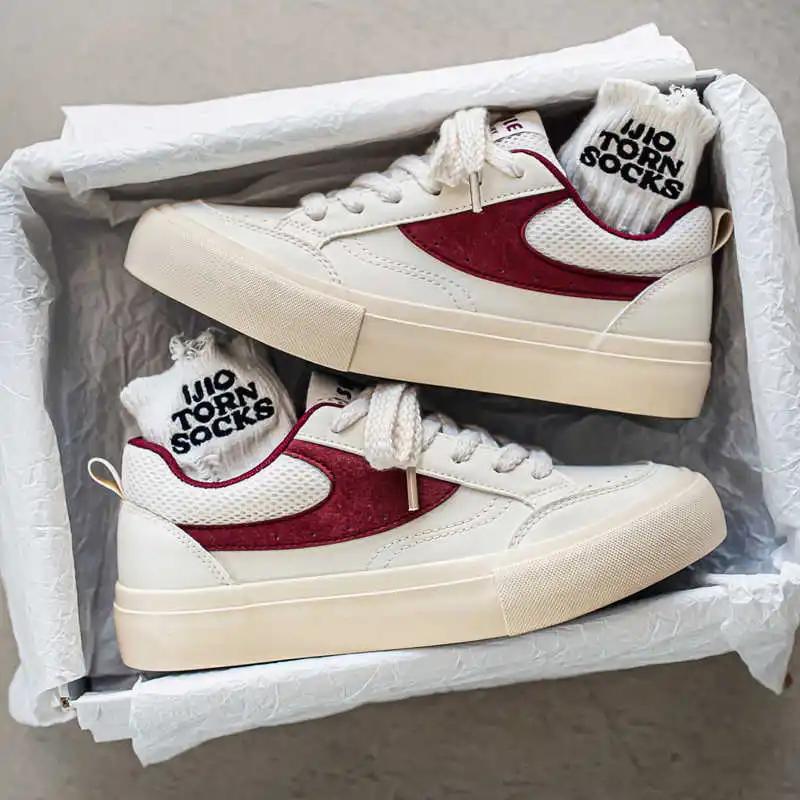 Modne buty na grubej podeszwie na wysokim obcasie dla mężczyzn sneakersy tkane męskie sneakersy męskie buty do koszykówki sportowe luksusowe 2025 eleganckie high-end