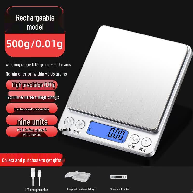 Rechargeable Digital Kitchen Scale