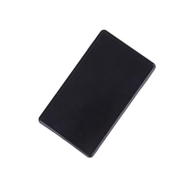 Caja de plástico negra para proyectos, caja para instrumentos electrónicos, 85 x 50 x 21 mm