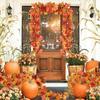 Creative Red Autumn Maple Leaves Realistic Silk Maple Leaves Simulated Maple Leaves Durable Colorful Maple Leaf Plant Decoration
