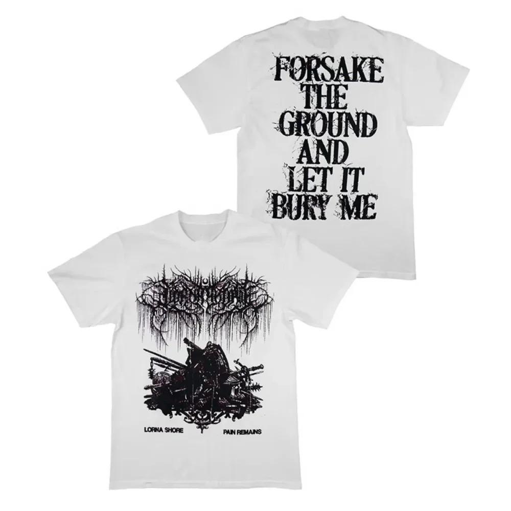 Sommer Gotischer Metal Wind Rock Print T-Shirt Herren Kurzarm Harajuku Street Fashion T-Shirt Damen T-Shirts Tops