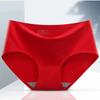 3Pcs Invisible Painties Women Seamless Briefs Ladies Solid Color Ultra-thin Underwear Girls Plus Size Panty M-XXL