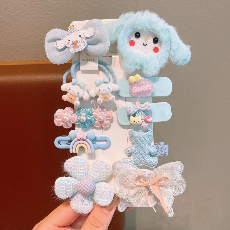 Cute Plush Butterfly Hair Clips for Girls - 2025 Style Duckbill Hairpins for Kids
