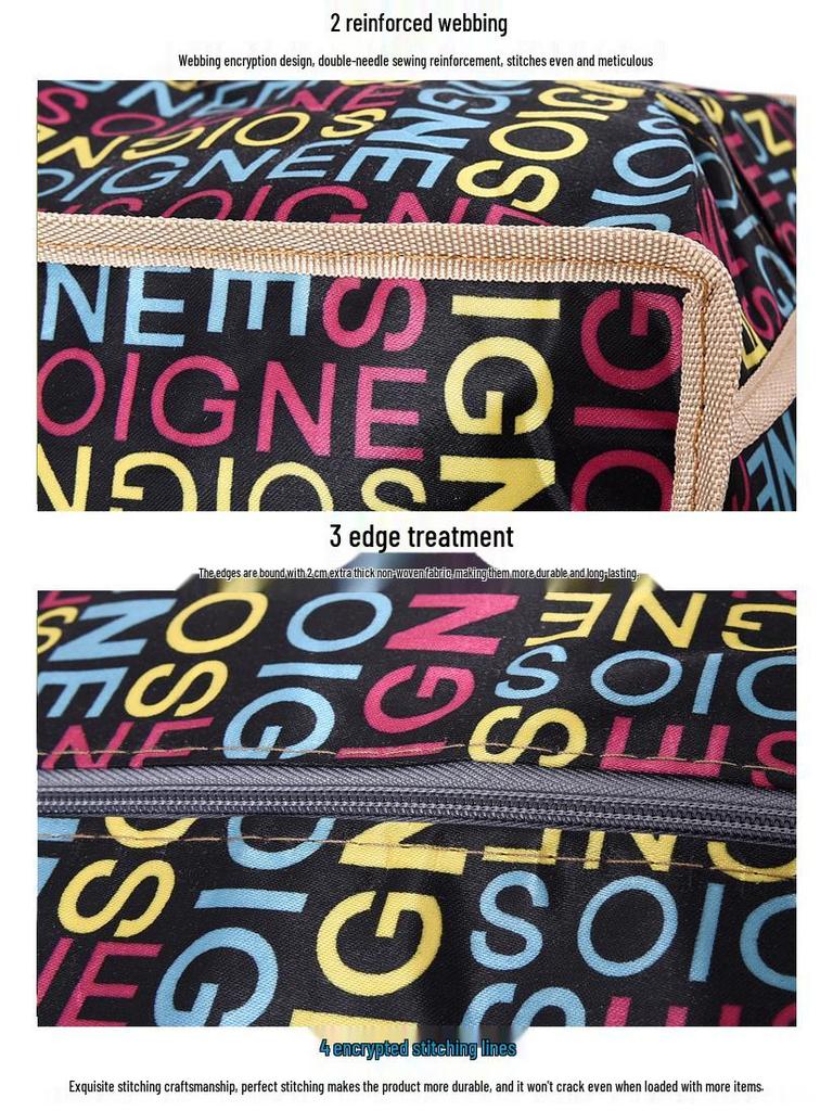 Extra Large Waterproof Storage Bag - Thick Satin Foaming for Quilts & Hand Luggage