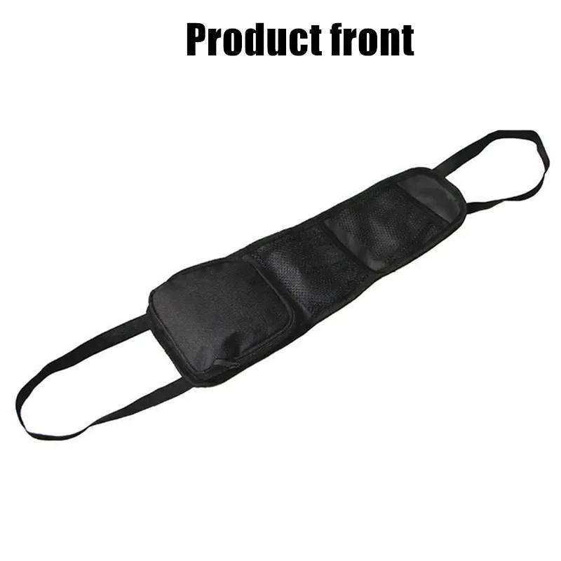 1 Piece Car Seat Back Hanging Bag Oxford Cloth Waterproof Thermal Pressure Resistant Handle Side Storage Bag Vehicle Compression