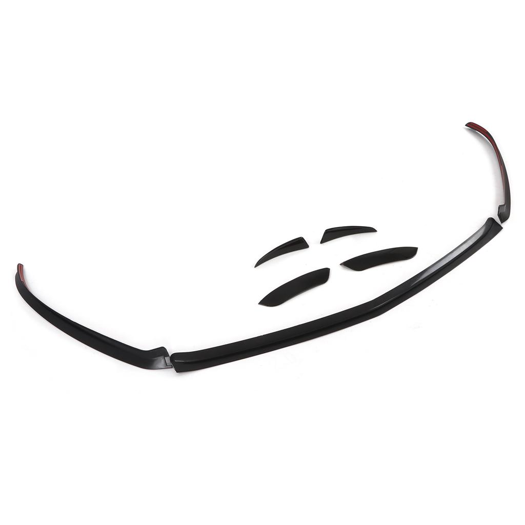 7pcs Car Front Bumper Air Vent Lip Spoiler Cover Trim ABS Replacement for Mercedes A Class W177 AMG Line 2018+