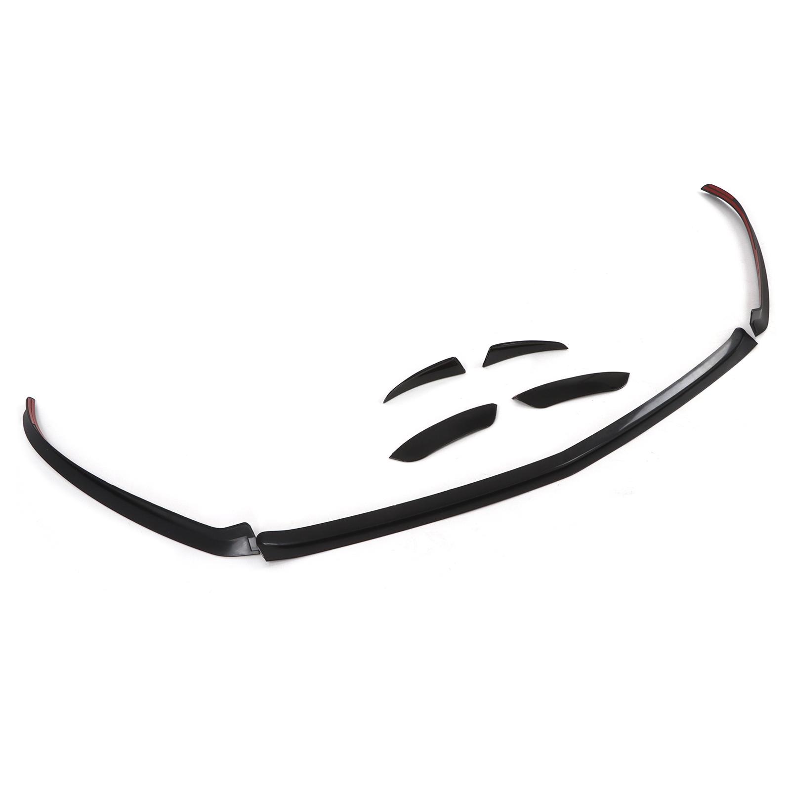 

7 шт., передний бампер автомобиля, воздухозаборник, спойлер, накладка, отделка ABS, замена для Mercedes A Class W177 AMG