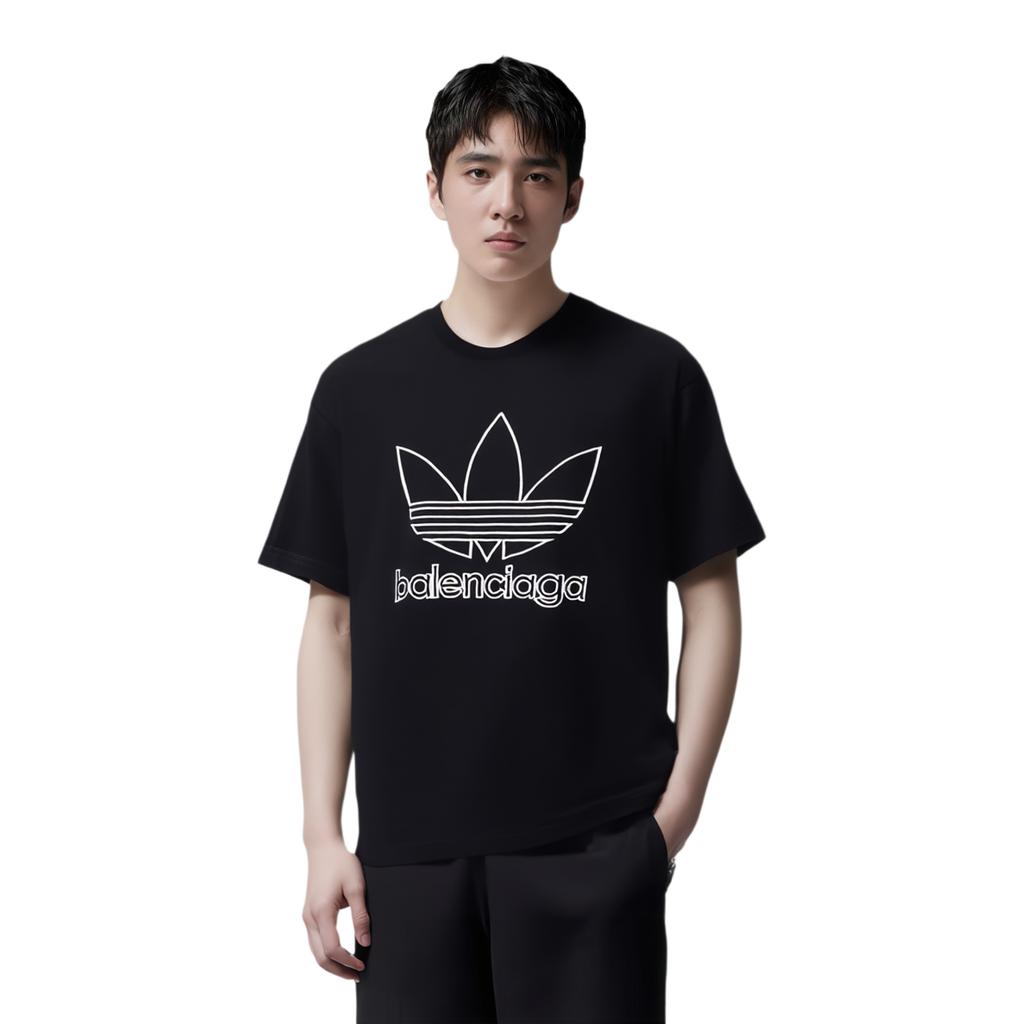 adidas Originals x Balenciaga Tričko Unisex Černá IL8282